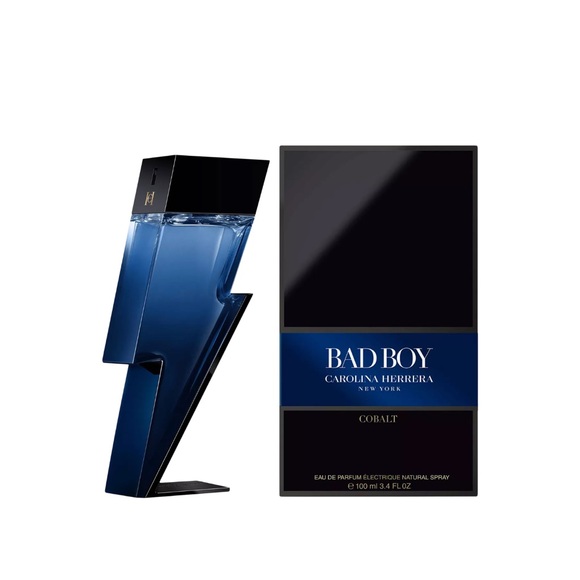Carolina Herrera Bad Boy Cobalt in Box - 3.4 oz - Picture 6 of 6